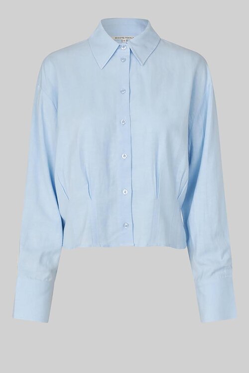 Second Female Nura Shirt in lichtblauw