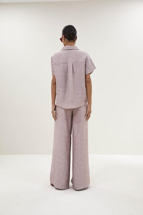 By Bar Rose Celin Glanzende Broek