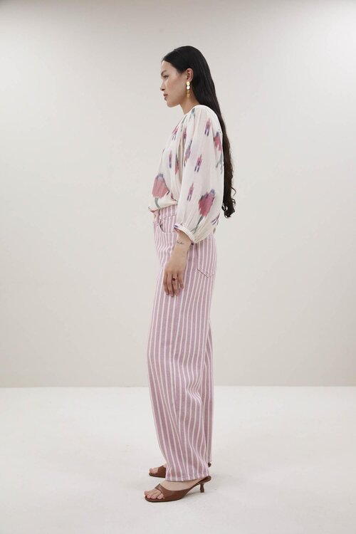 By Bar Lew Pink Rocky Broek in Roze