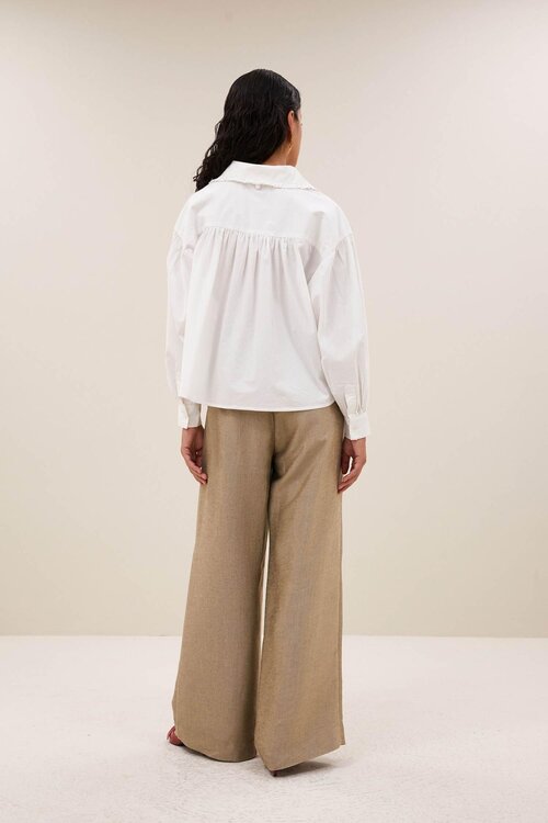 By Bar Witte Semmy Poplin Blouse
