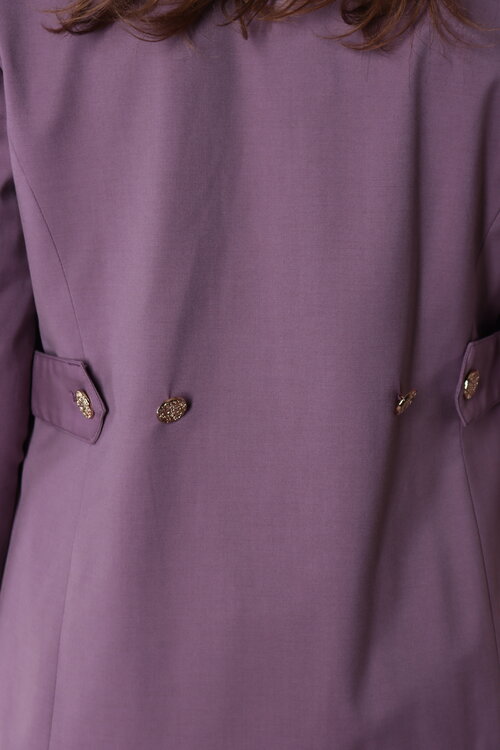 Co'couture Liam Blazer in Oudroze met Aansluitende Pasvorm