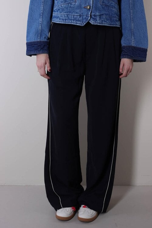 Co'couture Amina Broek in Donkerblauw
