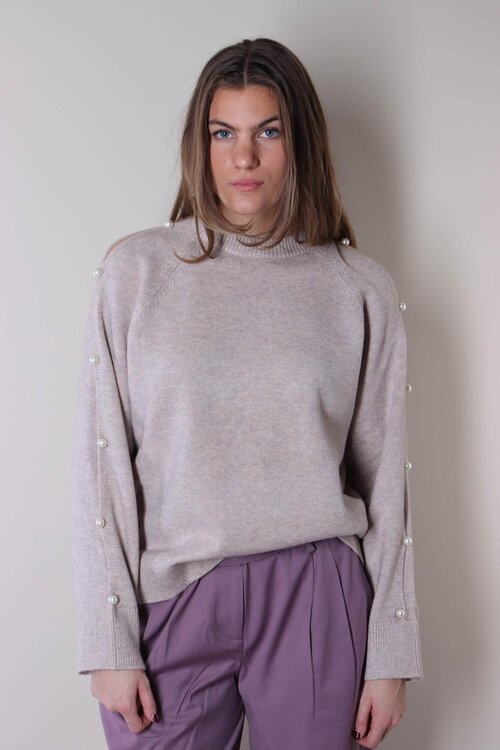 Co'couture Sand Rowan Gebreide Trui