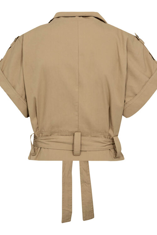 Co'couture Kesha Cargo Vest van Sand