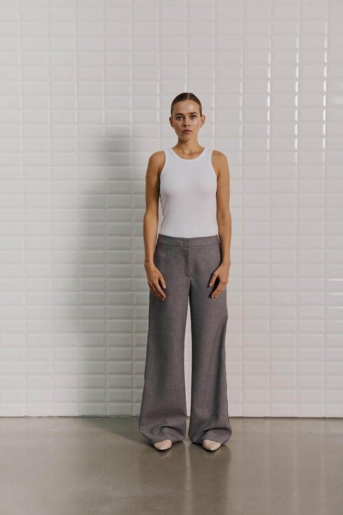 WITHBLACK Grijze Broek