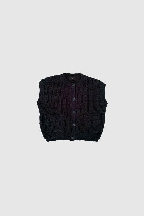 WITHBLACK Gilet in donkerblauw