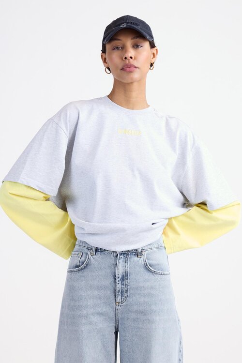 Stieglitz Yellow Stan Skate dubbele longsleeve