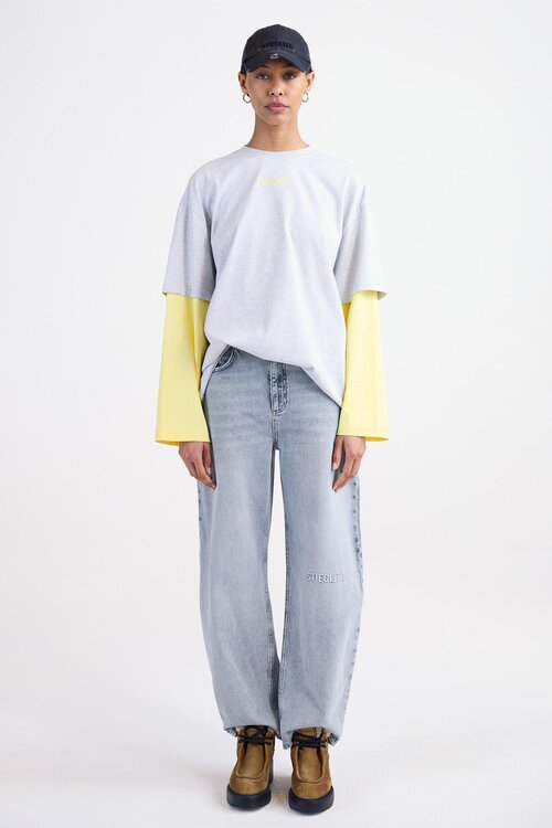 Stieglitz Yellow Stan Skate dubbele longsleeve