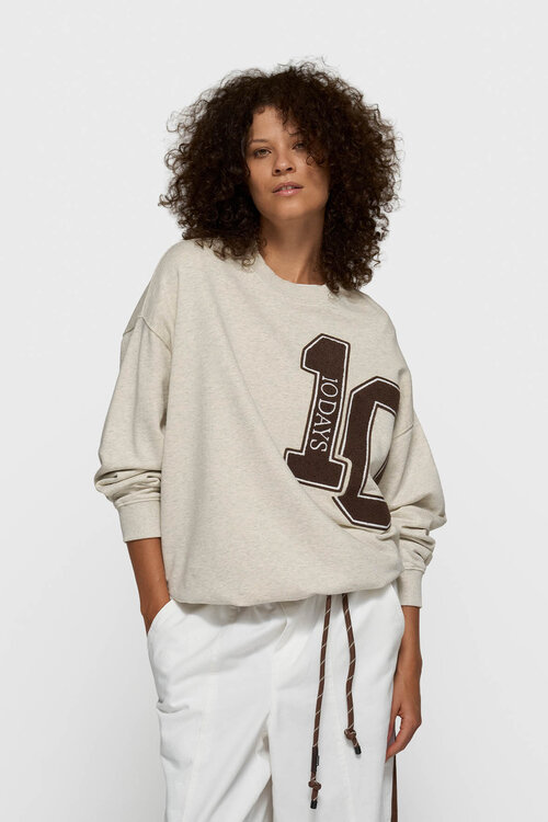 10Days Soft White Melee honkbaltrui 10