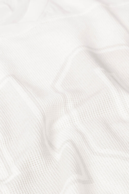 10Days Mesh baseballshirt in ecru