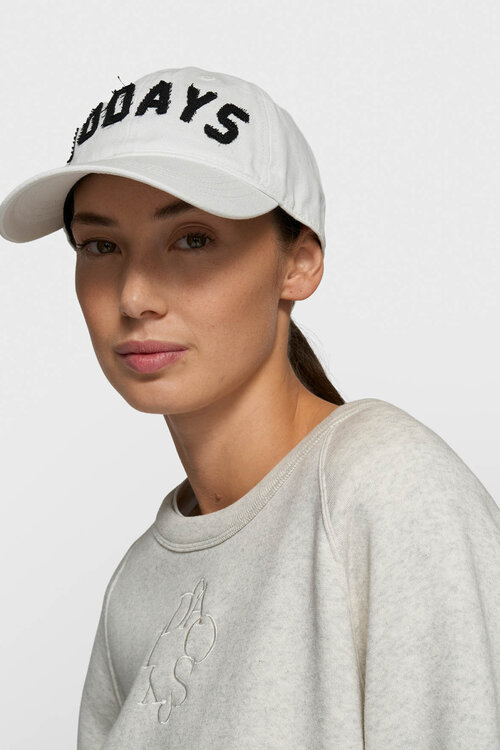 10Days Ecru katoenen pet met logo