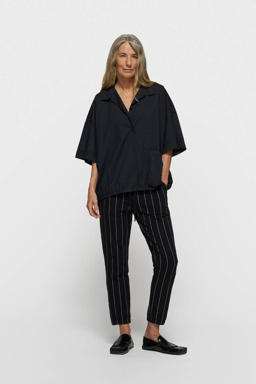 10Days Zwarte oversized blousejas