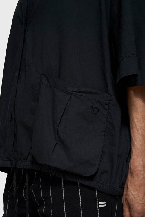 10Days Zwarte oversized blousejas