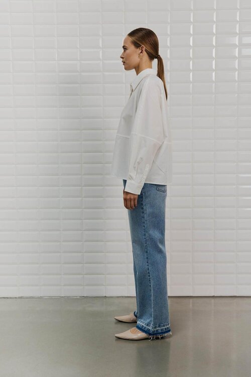 WITHBLACK Blouse in het wit