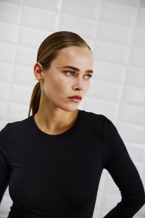 WITHBLACK Zwart Shirt LS