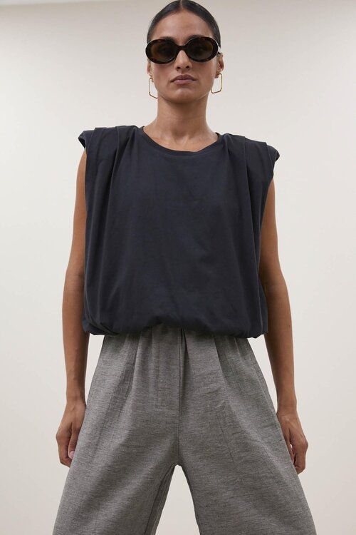 By Bar Zwarte Nilou Jersey Top