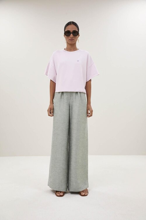 By Bar Bobbi Top in zachtroze