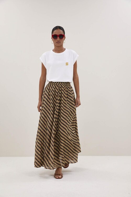 By Bar Tobi Flame Logo Top in Wit