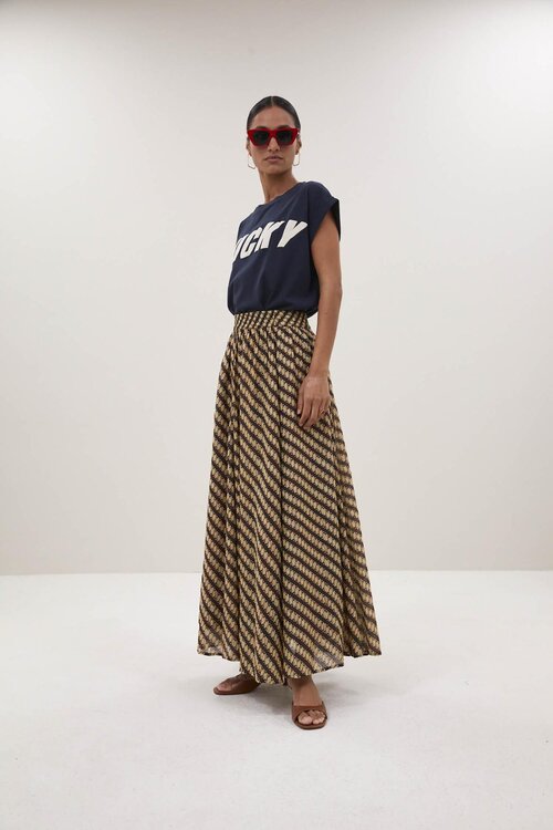 By Bar Tobi Speed Top in diepblauw