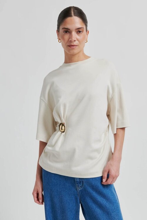 Second Female Enora T-shirt in beige