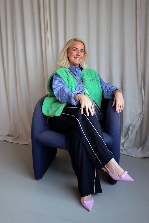 Co'couture Amina Broek in Donkerblauw
