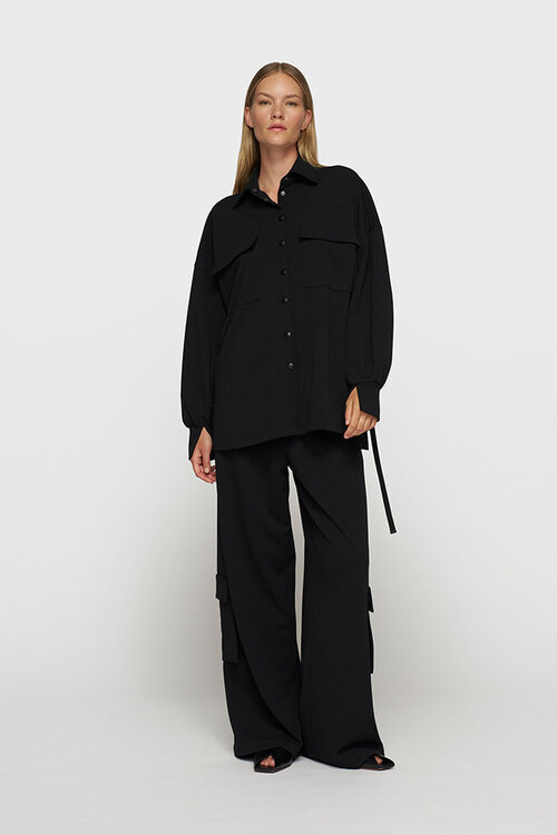 10Days The Leadership Blouse in zwart