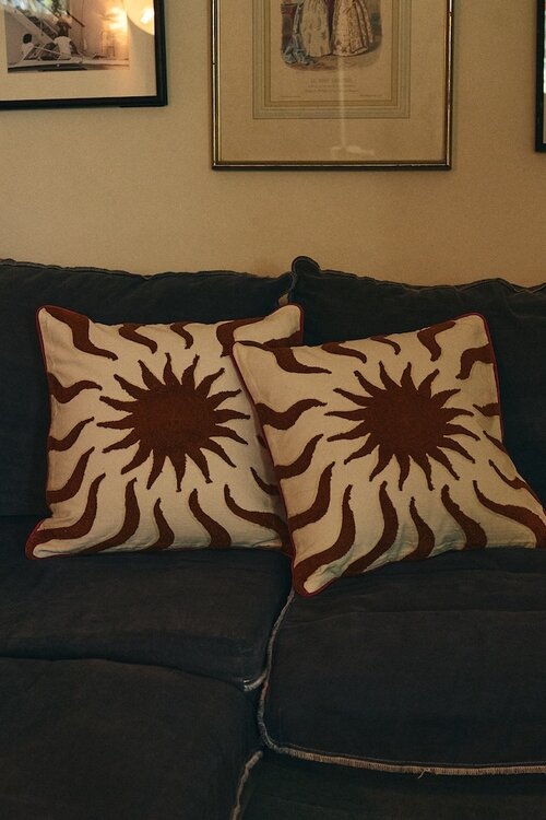 Anna & Nina Verschillende tinten Golden Solstice Kussen