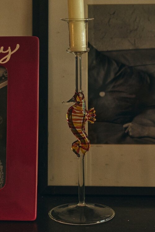 Anna & Nina Verschillende kleuren Seahorse Candle Holder