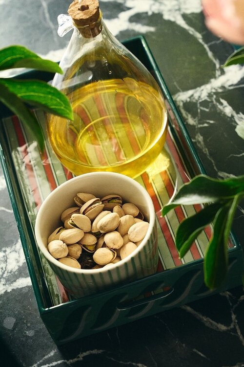 Anna & Nina Witte Pear Olie Dispenser