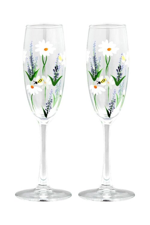 Anna & Nina Verschillende kleuren Springtime Toast Champ. Flute