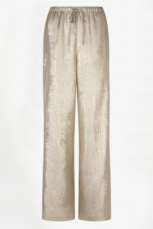 Dante 6 Ido Metallic Broek in Champagne