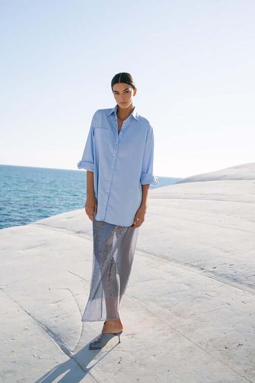 March23 Blauwe Blouse