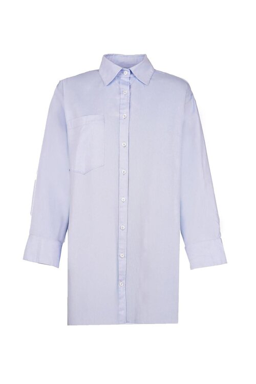 March23 Blauwe Blouse