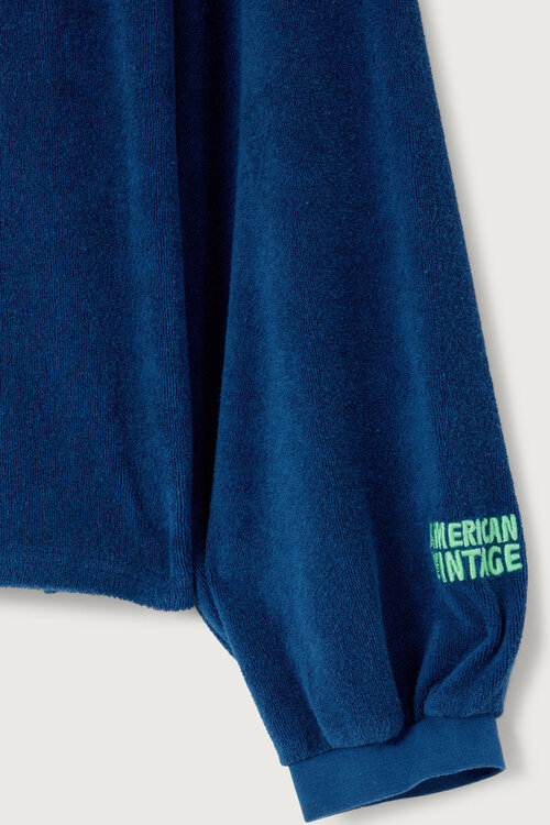 American Vintage Sweater in Blauw