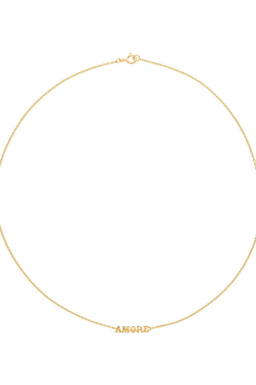 Anna & Nina Amore Gouden Ketting