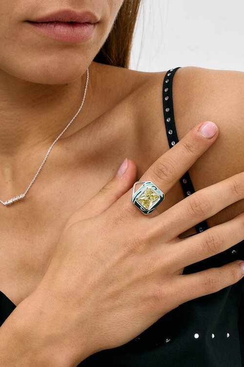 Anna & Nina Zilveren Amore Ketting