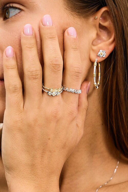 Anna & Nina Amore Ring in Zilver