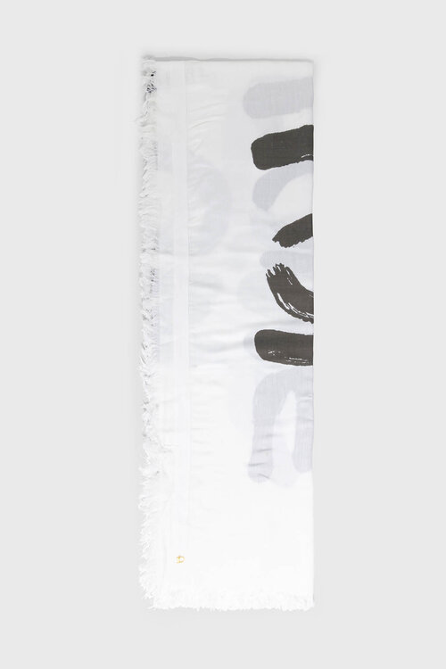 10Days Witte sjaal liefde bovenaan