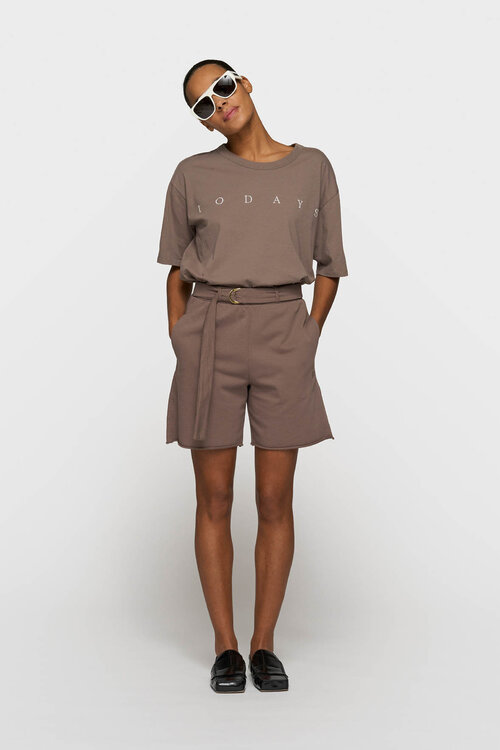 10Days Moonrock T-shirt met Korte Mouwen en Logo