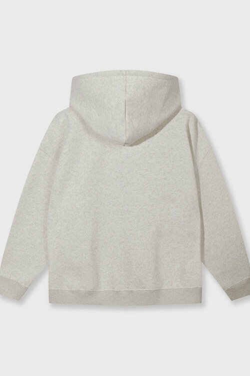 10Days Zachte witte melee cardigan met rits