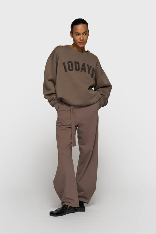 10Days Statement sweater in de kleur Moonrock