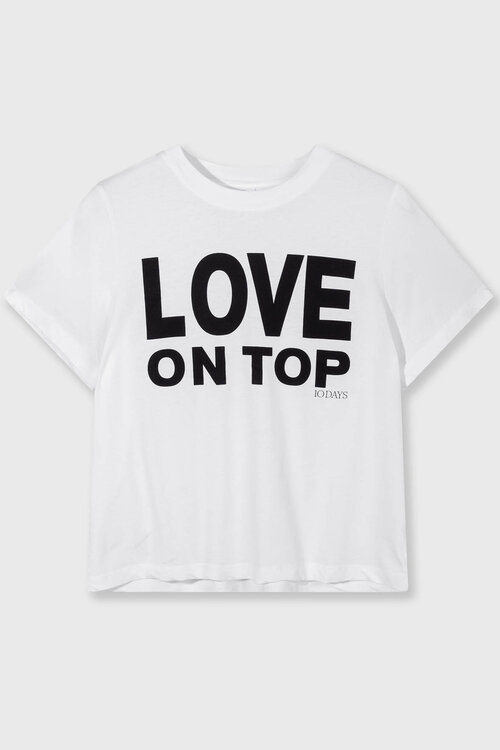 10Days Witte Love Petite T-shirt
