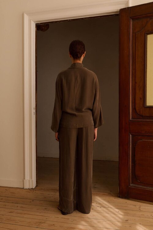 Club L'avenir Pantalon in donkerbruin