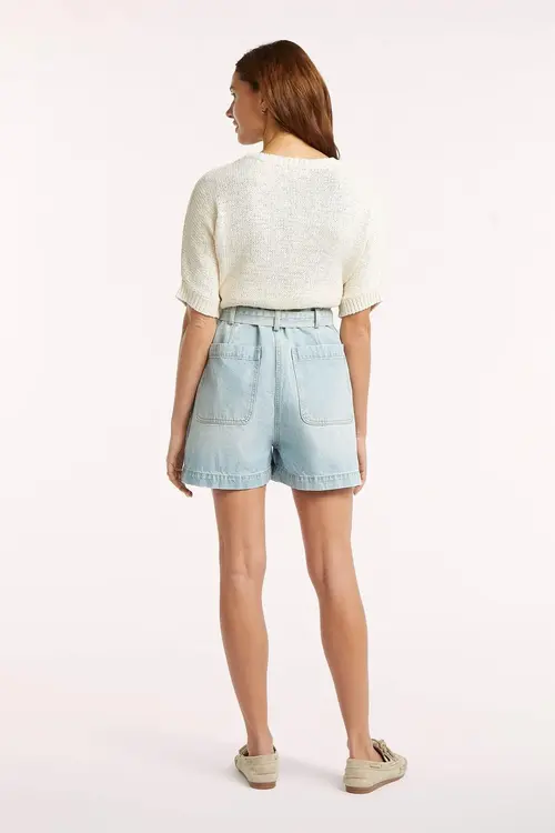 Circle Of Trust Lowey Denim Short in Blauw