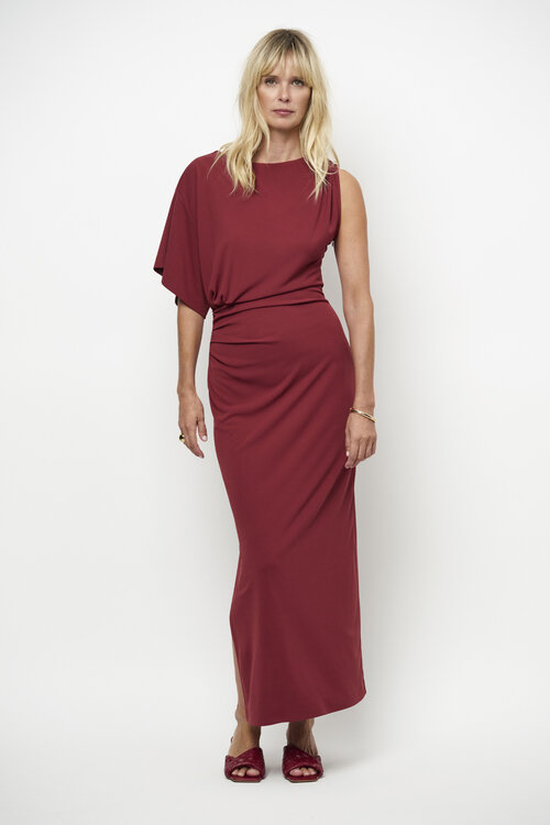 Dante 6 Bordeaux Alili Asymmetrische Jurk