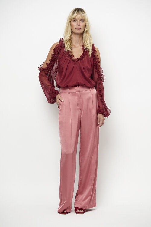 Dante 6 Bordeaux Harmony Boho Blouse