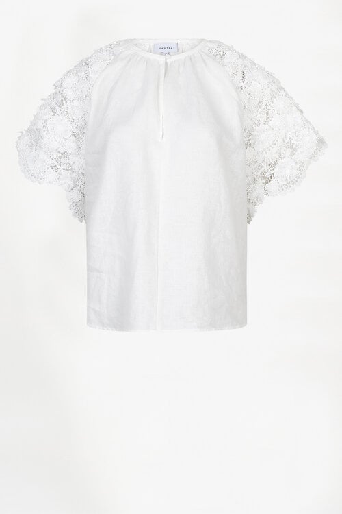 Dante 6 Witte Jonille Kant Top