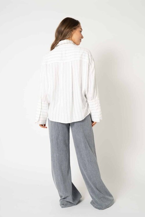 EST'SEVEN Blouse in Blauw