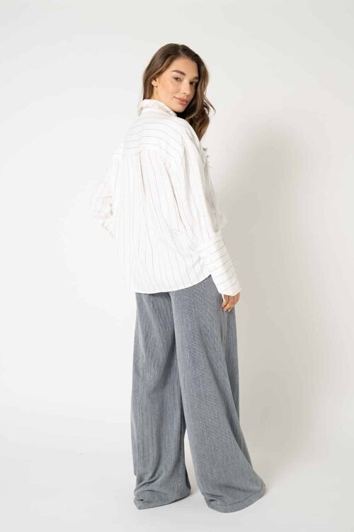 EST'SEVEN Blouse in Blauw