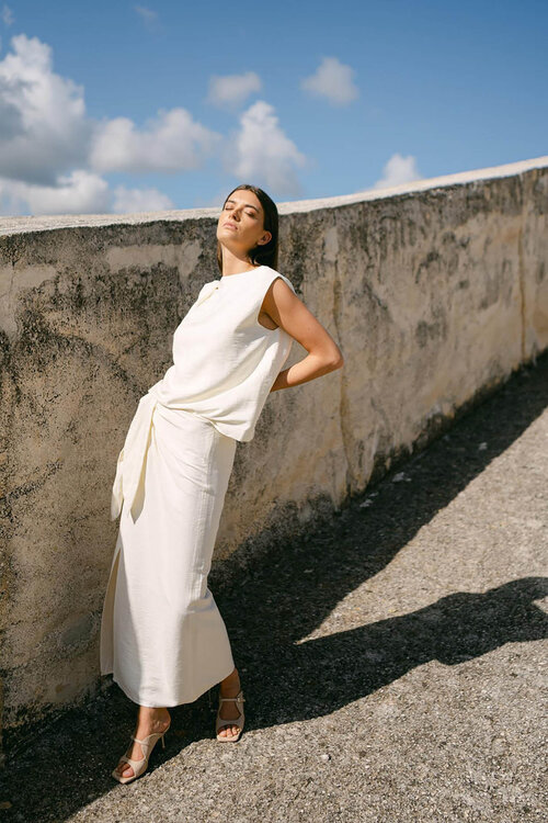 March23 Crème Kleurige Blouse